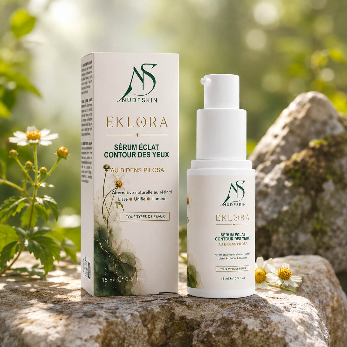 Sérum Eclat Contour des Yeux au Bidens Pilosa Eklora™