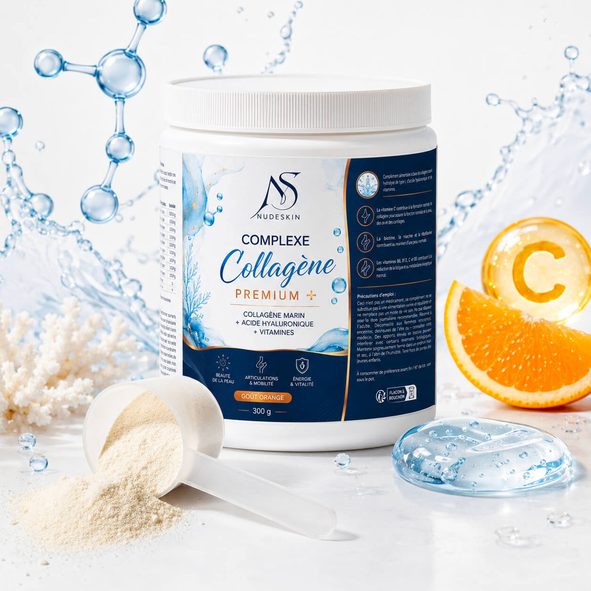Collagène Marin Hydrolisé 10g Premium+