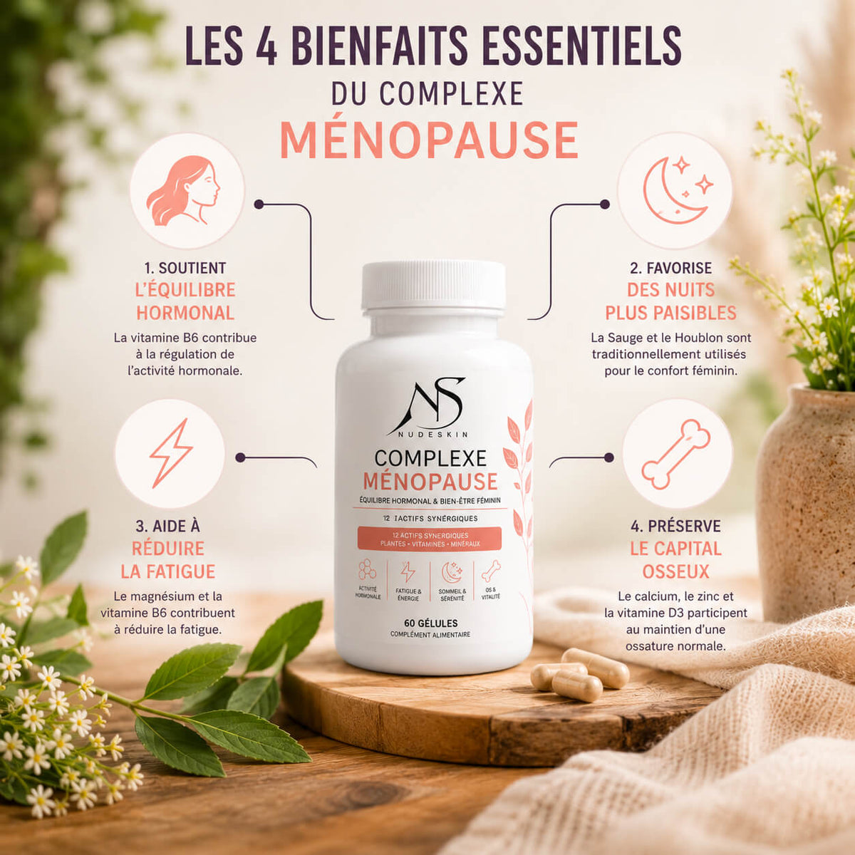 Complexe Ménopause NudeSkin®