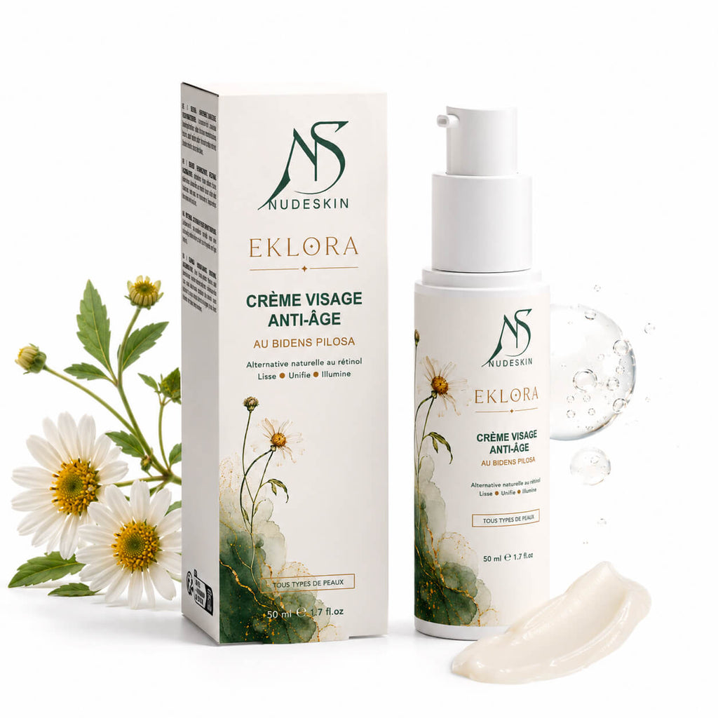 Crème Anti-Age au Rétinol Naturel Bidens Pilosa - Eklora™