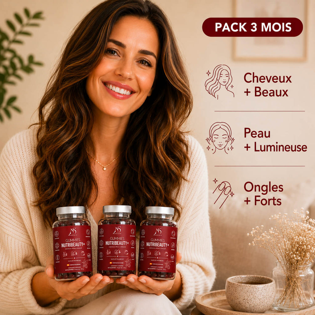 Gummies Cheveux, Peau, Ongles Nutribeauty+™