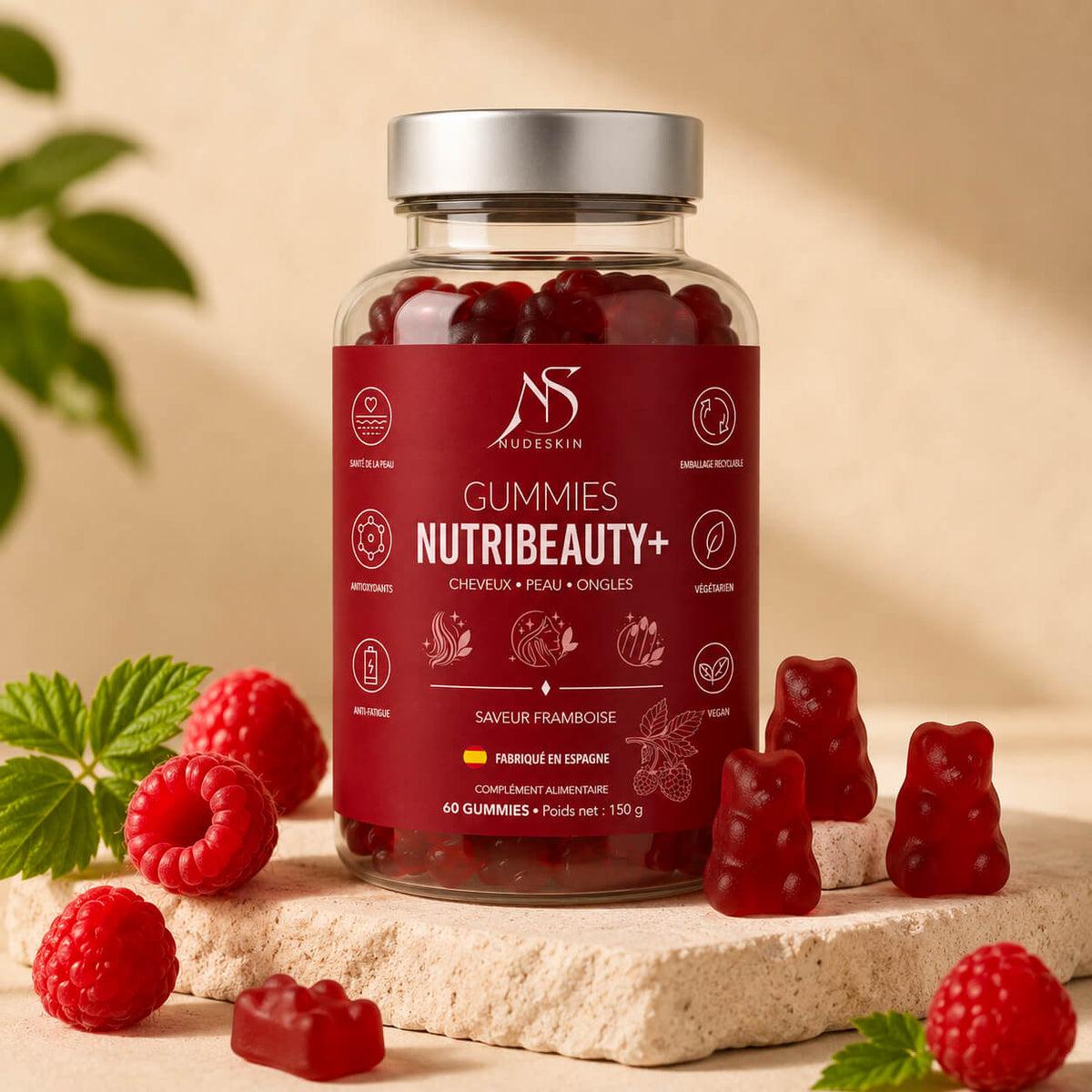 Gummies Cheveux, Peau, Ongles Nutribeauty+™