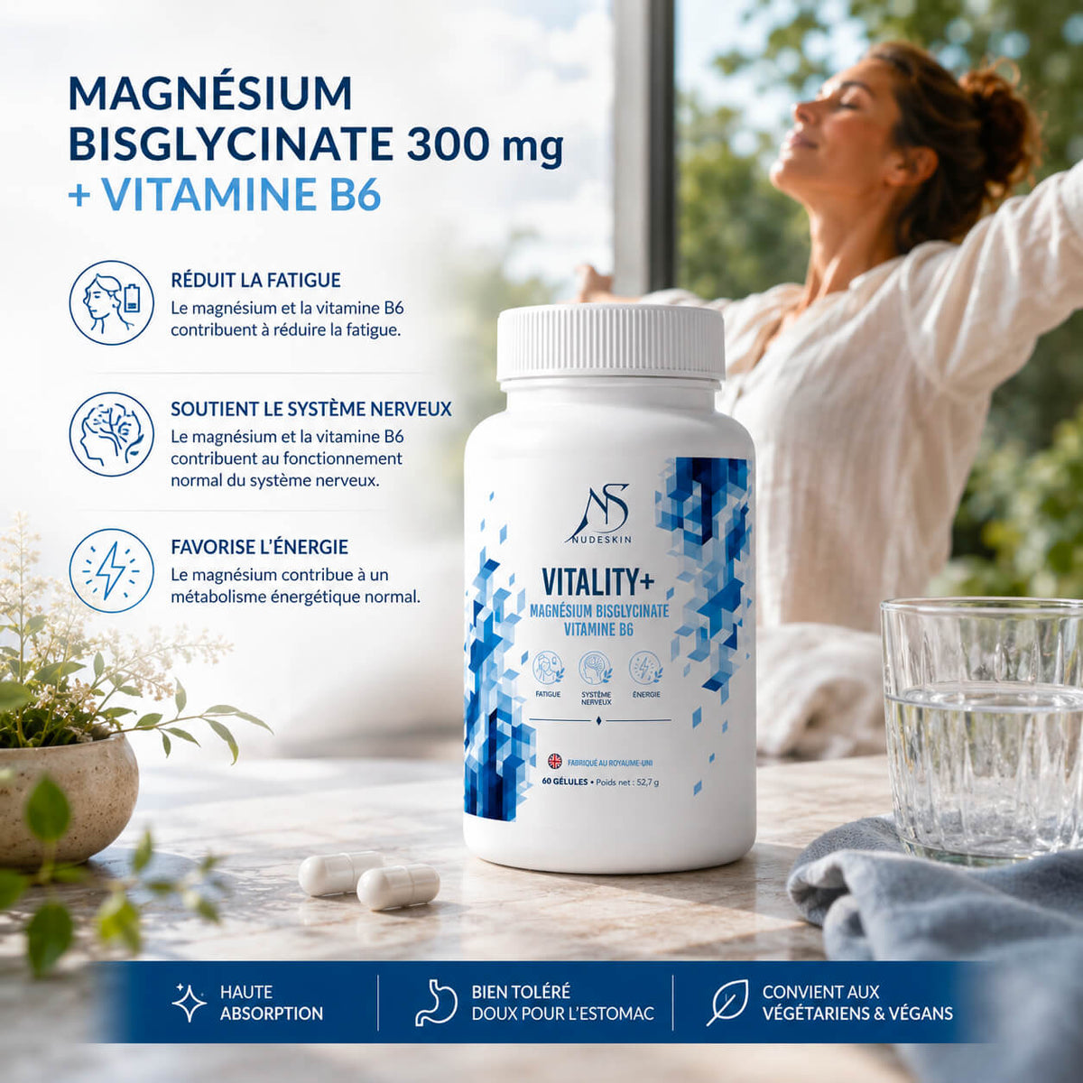 Magnésium Bisglycinate Vitality+