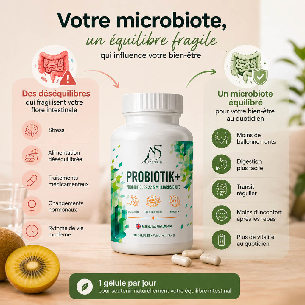 Probiotique 22,5 Milliard d'UFC Probiotik+